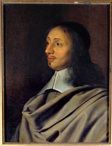 Portrait of Antoine Le Maistre (1608-1646), professor of rhetoric and diction of the playwright Jean Racine by Philippe de (after) Champaigne