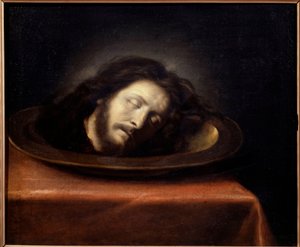 Head of Saint John the Baptist Placed on a Platter