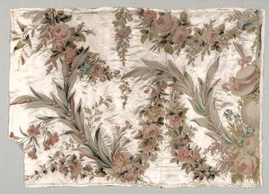 Coverlet Fragment, c. 1760-1770