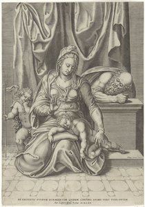 Holy Family with John the Baptist by Philippe de Soye