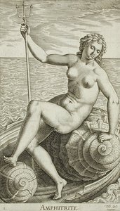 Amphitrite by Philips Galle