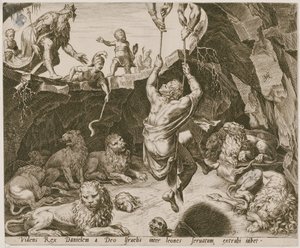 Daniel Freed from the Lion