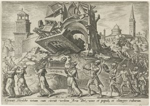 The Destruction of Jericho by Philips Galle