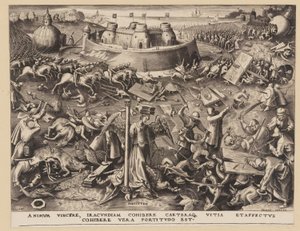 Fortitude, from The Seven Virtues by Philips Galle