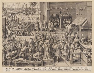Justice, from The Seven Virtues by Philips Galle