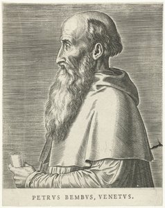 Portrait of Pietro Bembo by Philips Galle