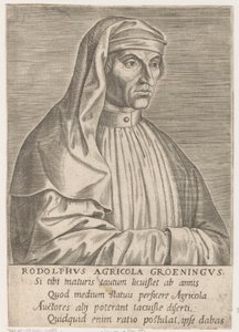 Portrait of Rudolf Agricola by Philips Galle