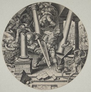 Samson Destroying the Temple of the Philistines