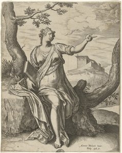 Sibyl of Cumae by Philips Galle