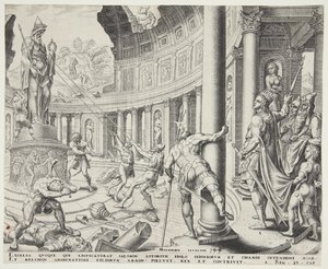 The Destruction of the Temple of Ashtoreth, Chemosh and Milcom