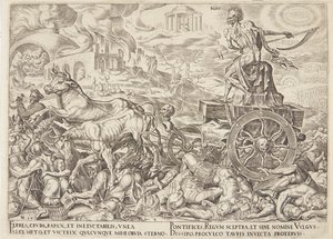 The Triumph of Death by Philips Galle