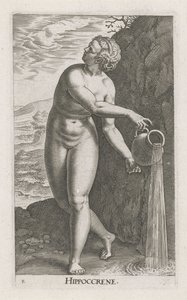 Water Nymph Hippoccrene (series title: Stream and Water Nymphs, Nimpharum oceanitidum, ephydridum potamidum naiadum)