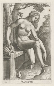 Water Nymph Mareotis (series title: Stream and Water Nymphs, Nimpharum oceanitidum, ephydridum potamidum naiadum)