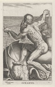Sea God Oceanus, River and Sea Gods, Semideorum Marinorum amnicorumque sigillariae imagines perelegantes