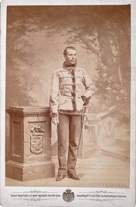 Rudolf, Crown Prince of Austria by Photo studio C. K. Dvorni Prague.