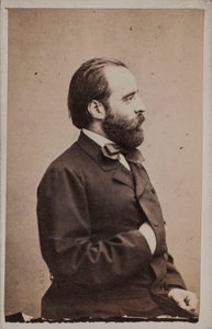 Portrait of the conductor and composer Angelo Mariani 1821-1873 by Photo studio Giulio Rossi and Giovan