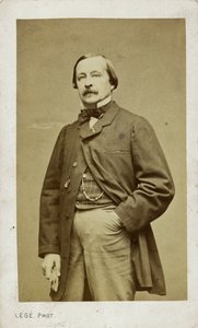 Portrait of the pianist and composer Félix Le Couppey by Photo studio Legé and Bergeron.