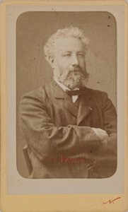 Portrait of Jules Verne 1828-1905, c. 1870