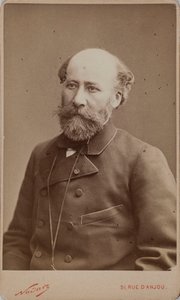 Portrait of Octave Feuillet, 1821-1890 by Photo studio Nadar.