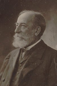 Portrait of the composer Camille Saint-Saëns, 1910 by Photo studio Nadar.