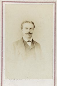 Portrait of Guy de Maupassant, c. 1880