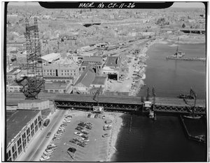 Norwalk River Bridge, Norwalk, Connecticut by Photographer American