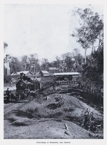 Coal-mining at Bundamba, near Ipswich