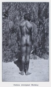 Curious Aboriginal Marking by Photographer Australian
