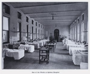 One of the Wards at Sydney Hospital by Photographer Australian