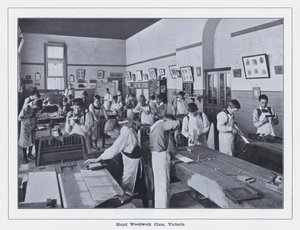 Sloyd Woodwork Class, Victoria