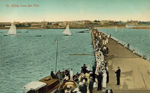 St Kilda from the pier, Melbourne, Victoria, Australia by Photographer Australian