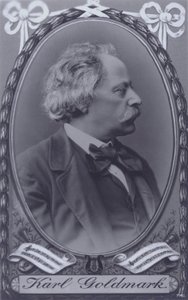 Karl Goldmark, Hungarian Composer by Photographer Austrian