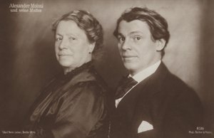 Portrait of Aleksander Moissi by Photographer Austrian