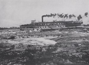Shooting the Lachine Rapids, River St Lawrence by Photographer Canadian