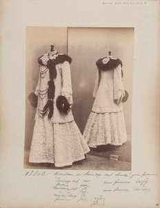 Album Page: House of Worth, Coat by Photographer French