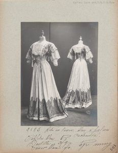 Album Page: House of Worth, Costume by Photographer French