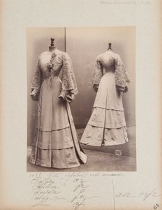 Album Page: House of Worth, Costume by Photographer French
