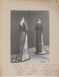 House of Worth, Dinner Gown by Photographer French