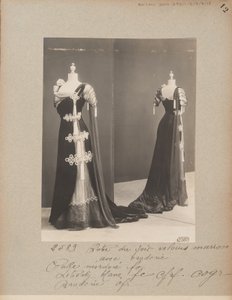 Album Page: House of Worth, Evening Dress