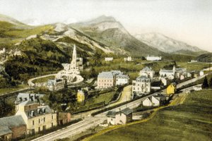 Lourdes, France, c. 1905 by Photographer French