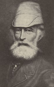 Alfred Krupp, German industrialist who founded the Krupp Works at Essen by Photographer German