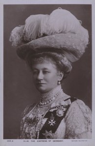 Augusta Victoria of Schleswig-Holstein, Empress of Germany and wife to Wilhelm II