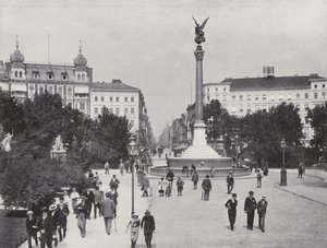 Belle-Alliance-Platz and Friedrich-Strasse by Photographer German