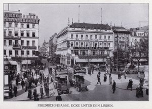 Friedrichstrasse, Corner of Unter den Linden, Berlin
