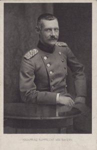Crown Prince Rupprecht of Bavaria, German military commander of the First World War by Photographer German