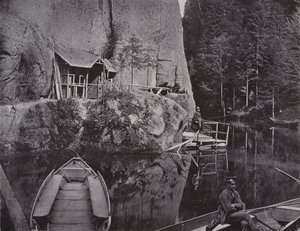 Edmundsklamm, Front Boat Station by Photographer German