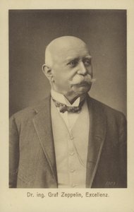Graf Ferdinand von Zeppelin, German Airship Designer and Constructor