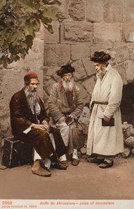 Jews of Jerusalem by Photographer German