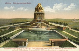 Monument to the Battle of the Nations, Leipzig by Photographer German