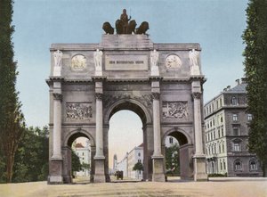 Munich: Siegestor by Photographer German